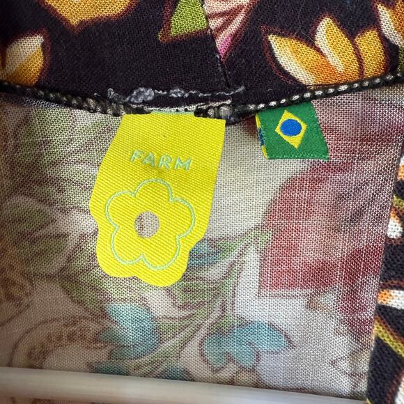 Farm Rio Women’s Tapestry Knit Crossover Kimono size S - Picture 2 of 11